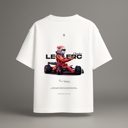 Charles Lelerc Unisex Oversized Classic T-Shirt